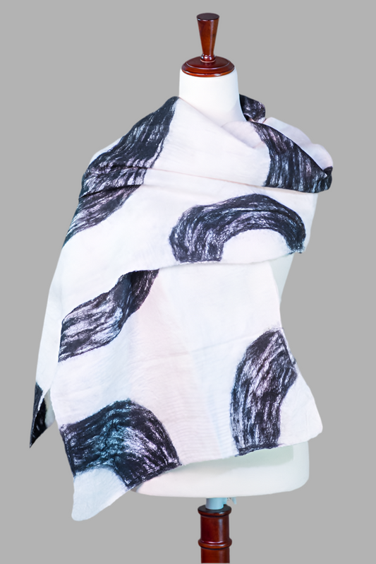 Handcrafted Nepalese Scarf - Angel Hair